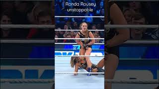 Ronda Rousey Unstoppable #shorts #wwe #rondarousey