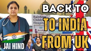 My Journey Back to India to Serve My People || Dr Spandana || JAI HIND || UK || INDIA