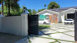 Driveway Gate \u0026 Pedestrian Gate | Mulholland Brand Los Angeles