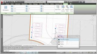 AutoCAD 2012: Rectangular Array