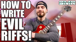 HOW TO WRITE EVIL RIFFS WITH MUSIC THEORY!