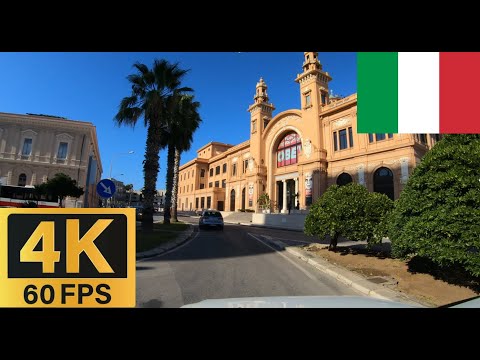 4k 60fps Driving In Bari Puglia Italy Youtube
