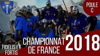 Martel vs Fidelis et Fortis - Championnat de France de Béhourd - St Dizier 2018