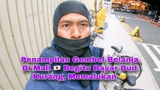 Penampilan Gembel Masuk Mall Bayar Belanja Duit Kurang !!