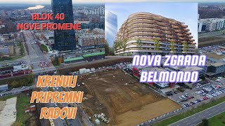 Nova zgrada Belmondo prvi pripremni radovi na izgradnji novog kompleksa na Novom Beogradu