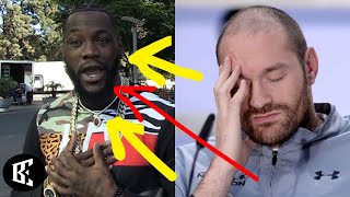 DEONTAY WILDER CALLED "BULLY" TYSON FURY FURIOUS RESPONSE TO BEING CALLED A LIAR LAST NIGHT BY DW