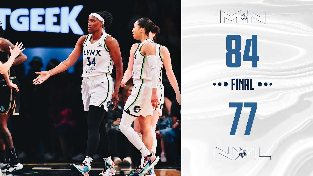 Lynx Defeat New York Liberty, 84-77 | June 5, 2022 - YouTube