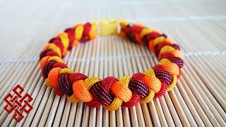 How To Tie A Four Strand Round Braid By Tiat The Easy Way
