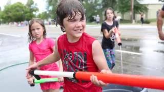 Wet and wild at Eagle Fun Days parade