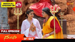 Nandhini - Episode 664 | Digital Re-release | Gemini TV Serial | Telugu Serial