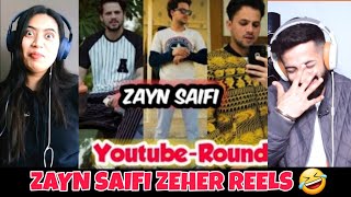 Round2hell Funny Instagram reels 😂 | Reaction | Zayn saifi | Wasim Ahmed | Nazim Ahmed | Reaction