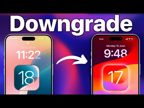 How to downgrade from iOS 18 to iOS 17? Downgrade iOS 18 beta to iOS 17 without data loss