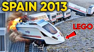 Real Life Train Crashes Recreated in Lego