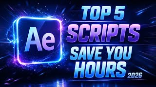 Top 5 Free After Effects Scripts That Will Save You Hours in 2026 | Motion Graphics Tutorial