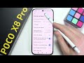 POCO X8 Pro: How to Enable Double Tap to Lock Screen