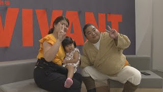 日曜劇場『ＶＩＶＡＮＴ』ドラムさんが福岡に　ドラマの小道具も展示