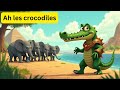 Ah les crocodiles | Chansons pour enfants || competines et chanson | #frenchforbeginner