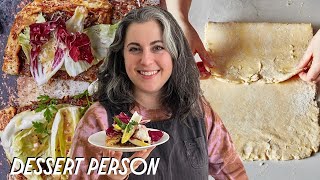Claire Saffitz Makes Easy Pie Dough & Savory Galette | Dessert Person