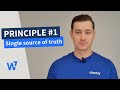 Principle #1: Single source of truth