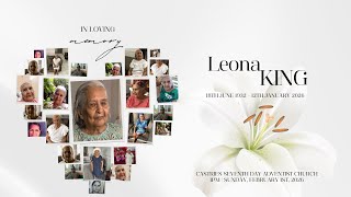 In Loving Memory of Leona King