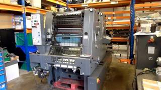 Heidelberg GTO 52 2 colors Sheetfed offset For sale   1987