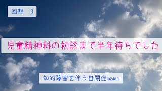 mame-haha 回想３児童精神科の初診まで6ヶ月待ちでした