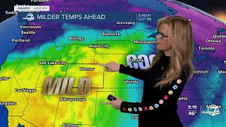 Our Cold Snap Ends Warmer Temps Ahead