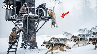 Surviving –71°C Yakutia | A 90-Year-Old Woman Saved an Injured Wolf During a Deadly –71°C Storm