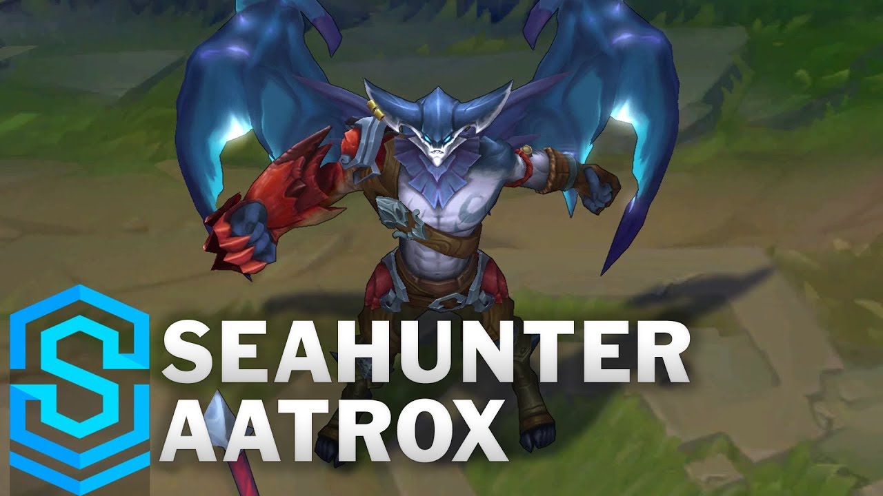 Seahunter Aatrox Skin Spotlight - League Of Legends - YouTube