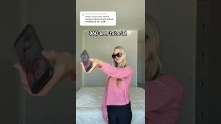 360 arm tutorial! #shorts #shortsfeed #tiktok #adiaava #360trend #tutorial #trending #challenge