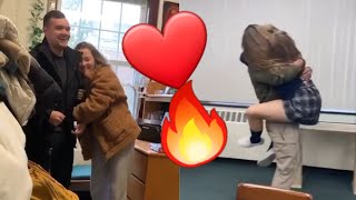 🔴 Amazing Father Surprise Daughter in school 2020 | soldiers coming home Most Emotional moments 2020