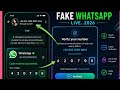 Live_Create unlimited Fake Whatsapp account 2026_Fake Whatsapp kaise banaye_virtual number