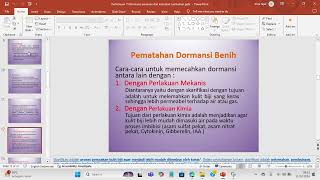 Pertemuan 15 Dormansi, Absisi dan Senescence Tumbuhan