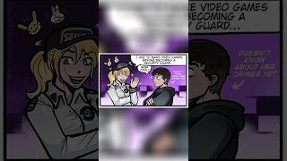 FNAF Game Vanessa and Michael Afton Explaining to their Movie Counterparts Comic Dub #shorts