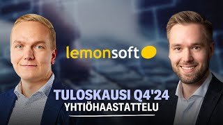 Lemonsoft Q4'24: Muutosvaiheessa