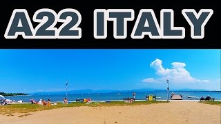 ITALY A22 MOUNTAIN HIGHWAY Brenner TimeLapse [HD]