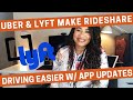 Uber and Lyft Make Rideshare Driving Easier With App Updates