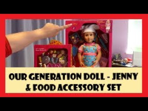 Our Generation Doll Jenny Deluxe Doll & RV Seeing You 18" Camper Accessory Set Doll Review