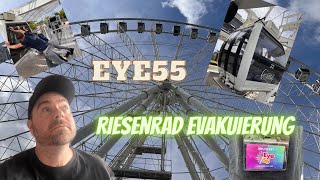 Riesenrad Evakuierung | Eye 55 | Centro Oberhausen | Übung | Kirmes | Meyer | Ruhrpottcoaster