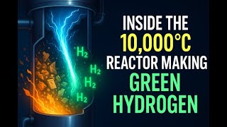 Inside a Plasma Gasifier - How Waste Becomes Green Hydrogen at 10,000°C