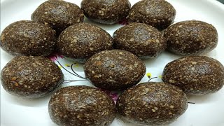 Raagi Laddu recipe/ very healthy and tasty calcium rich laddu/ಬೆಲ್ಲದಿಂದ ಮಾಡಿದ ರಾಗಿ ಲಡ್ಡು