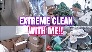 EXTREME CLEANING MOTIVATION 2025 | MESSY HOUSE TRANSFORMATION | REAL LIFE MESS