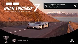 Gran Turismo 7 - How to Reach a speed of 600km/h (Speed Archdemon Trophy Guide)