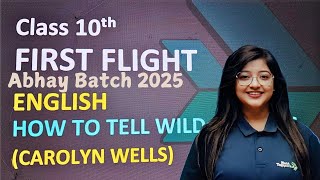 How to tell wild animals by Abhay batch 2025 Magnolia mam|| Best Revision video