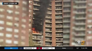 Child Jumps From Sixth-Floor Balcony To Escape Fire In The Bronx