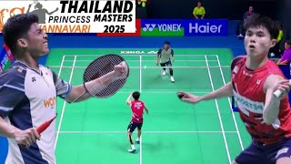 Moh Zaki Ubaidillah (INA) VS Justin Hoh (MAS) | Round Of 32 Thailand Masters 2025