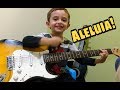 Davi tocando Aleluia ( Hallelujah) - Criança de 5 anos tocando Guitarra