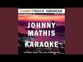 Gina (Karaoke Version In the Style of Johnny Mathis)