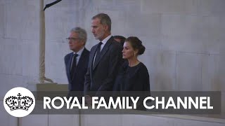 European Leaders Attend the Queen’s Lying-in-State