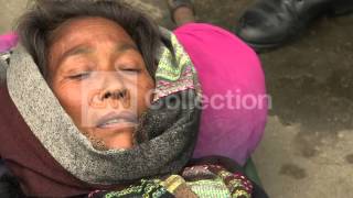 NEPAL QUAKE: WOMEN AND CHILDREN RECEIVE TREATMENT